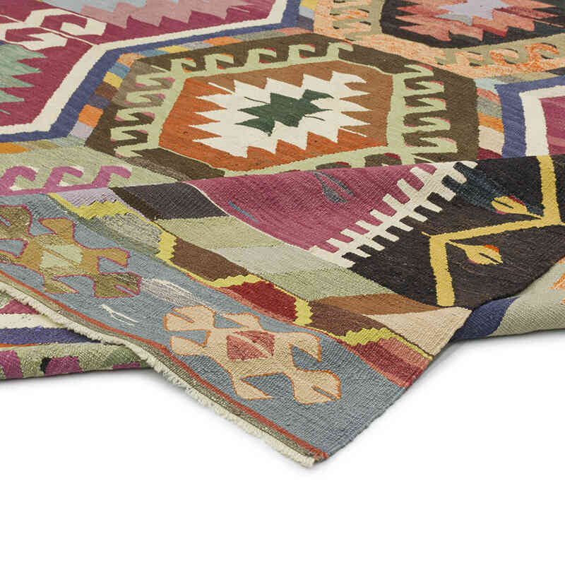 Nueva Alfombra Turca Kilim - 286 cm x 388 cm - K0080989