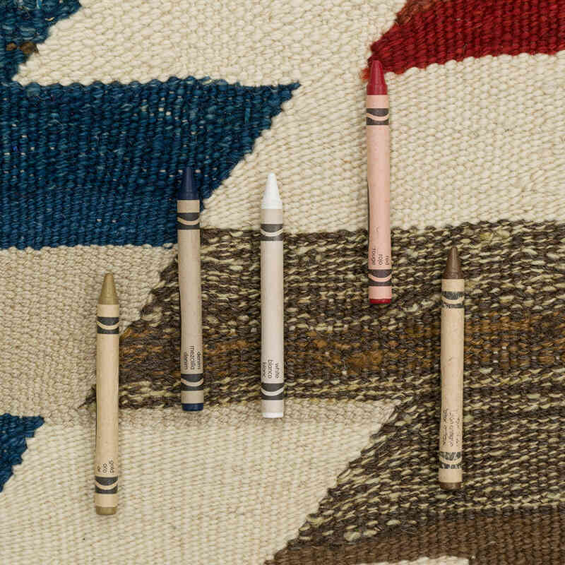 New Turkish Handwoven Kilim Rug - 12' 6" x 15' 1" (150" x 181") - K0080990