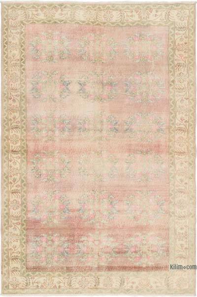 Alfombra Vintage Turca Anudada a Mano - 180 cm x 275 cm