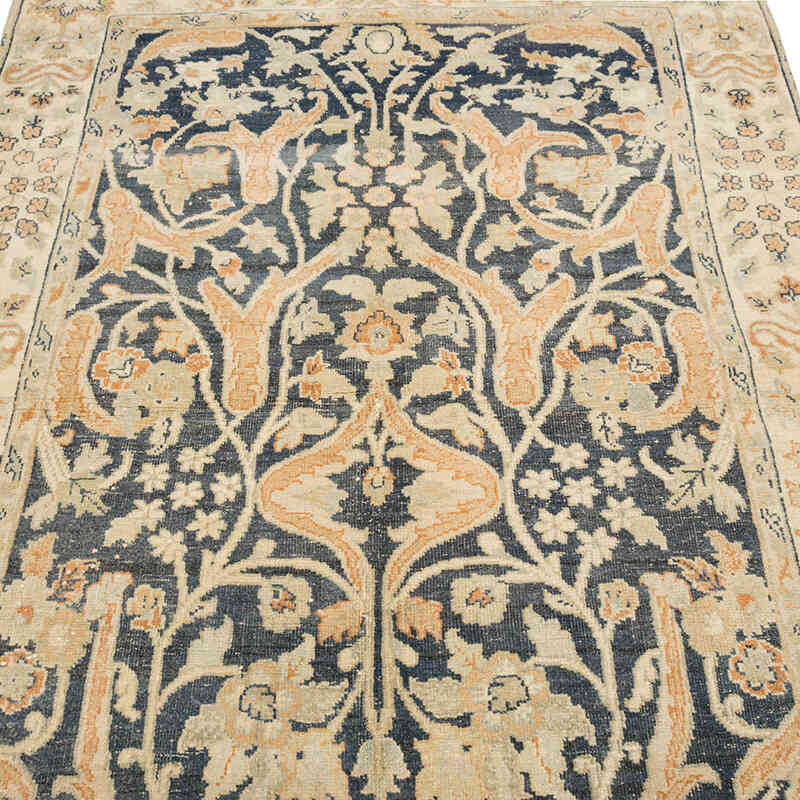 Vintage Turkish Hand-Knotted Rug - 4' 4" x 6' 2" (52" x 74") - K0081002