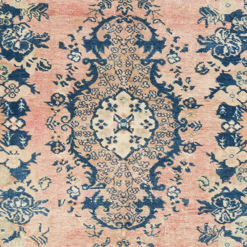 Alfombra Vintage Turca Anudada a Mano - 166 cm x 273 cm - K0081005