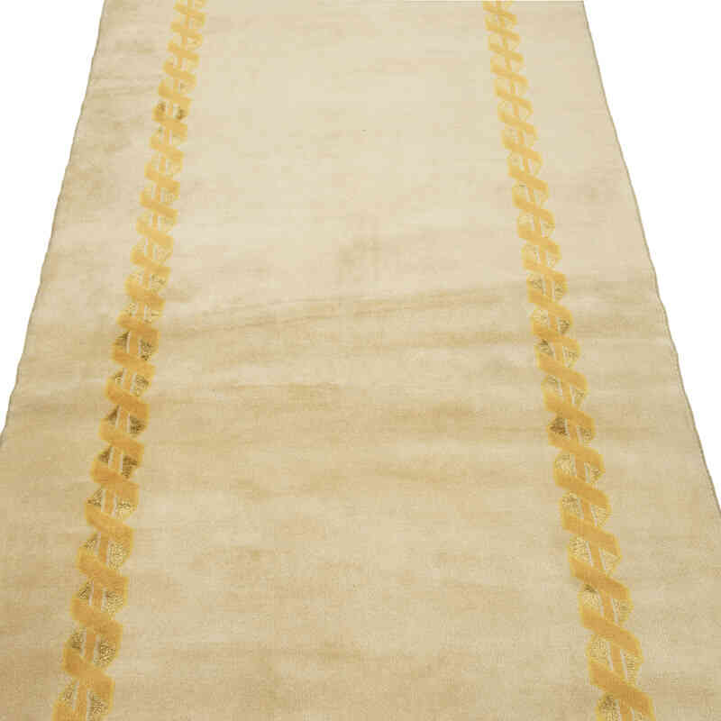 Vintage Turkish Hand-Knotted Runner - 2' 10" x 9' 10" (34" x 118") - K0081007