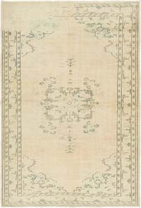 El Dokuma Vintage Halı - 196 cm x 292 cm