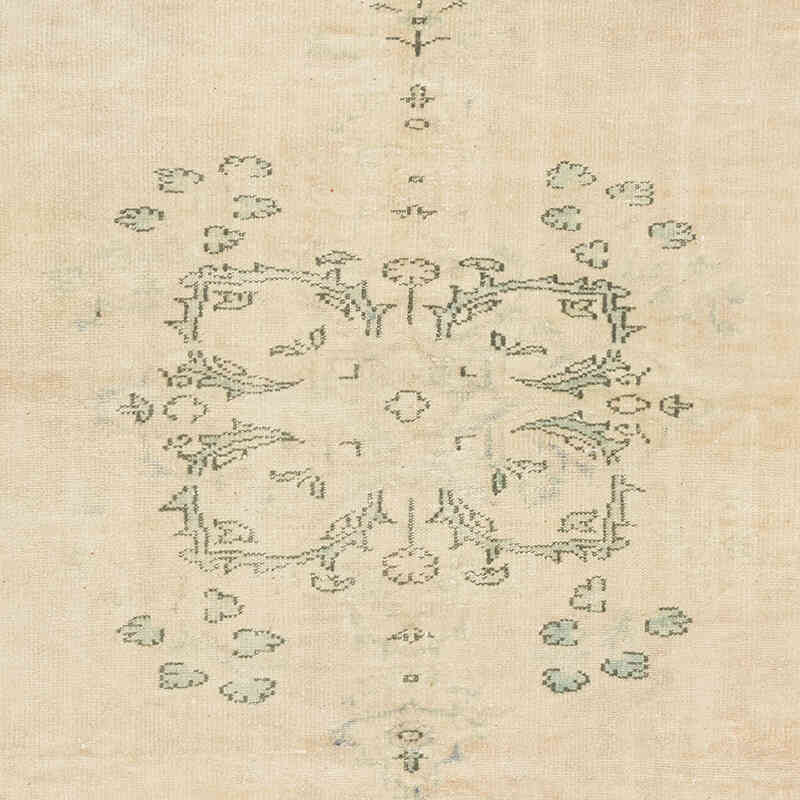 Alfombra Vintage Turca Anudada a Mano - 196 cm x 292 cm - K0081009