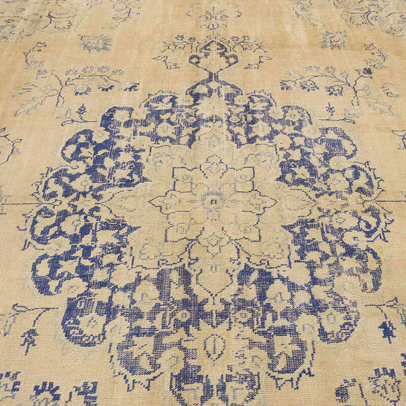 Alfombra Vintage Turca Anudada a Mano - 278 cm x 355 cm - K0081011