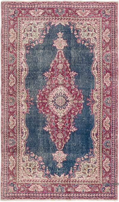 El Dokuma Vintage Halı - 113 cm x 190 cm