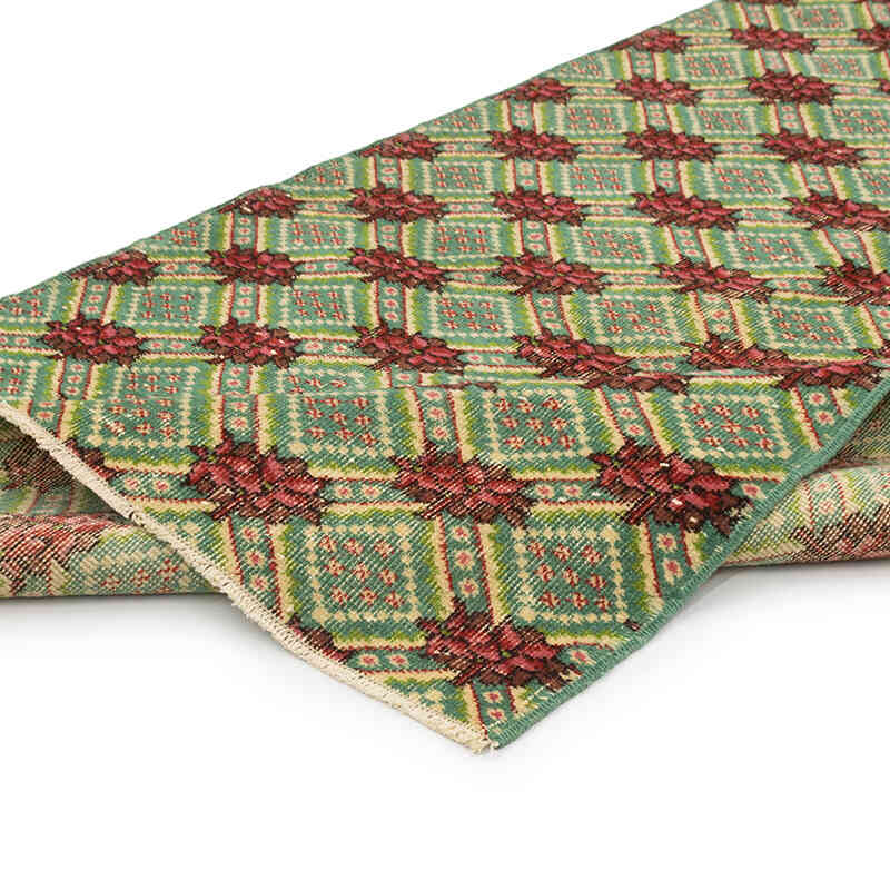 El Dokuma Vintage Halı - 122 cm x 200 cm - K0081018