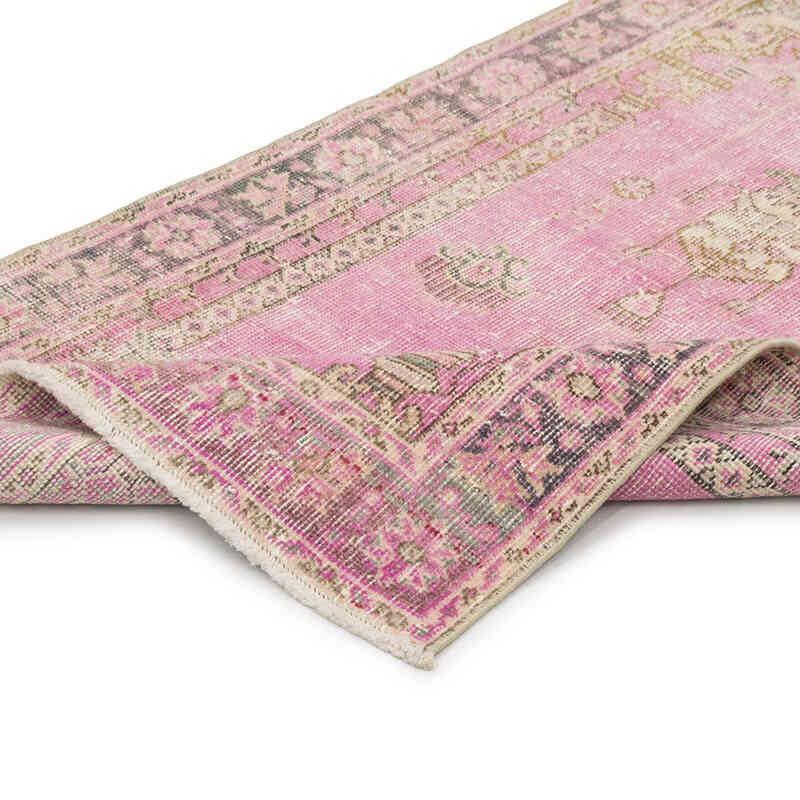 Alfombra Vintage Turca Anudada a Mano - 80 cm x 141 cm - K0081022