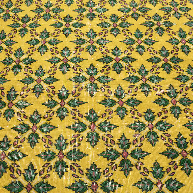 Alfombra Vintage Turca Anudada a Mano - 120 cm x 203 cm - K0081023