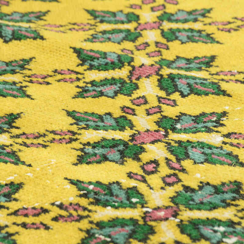 Alfombra Vintage Turca Anudada a Mano - 120 cm x 203 cm - K0081023