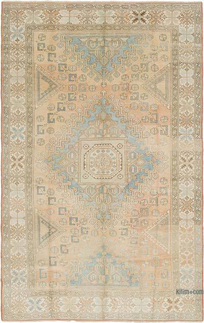 Alfombra Vintage Turca Anudada a Mano - 204 cm x 321 cm