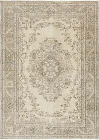El Dokuma Vintage Halı - 204 cm x 285 cm