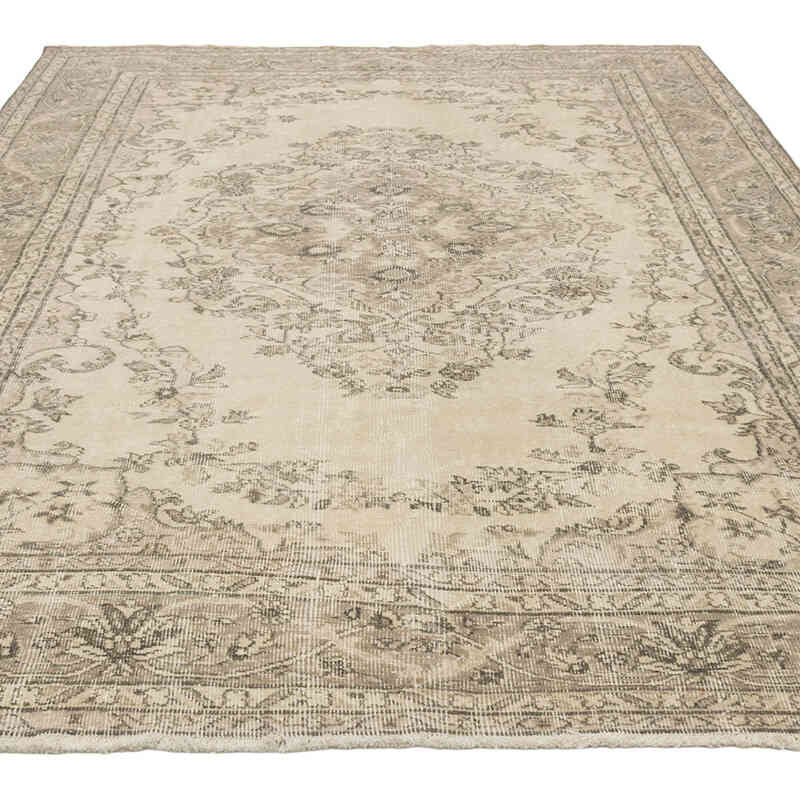 El Dokuma Vintage Halı - 204 cm x 285 cm - K0081027