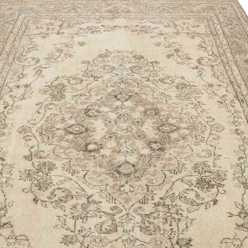 El Dokuma Vintage Halı - 204 cm x 285 cm - K0081027