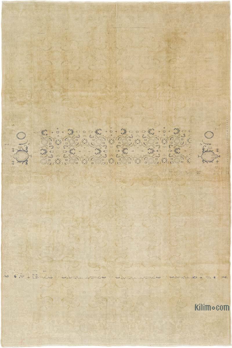 Vintage Turkish Hand-Knotted Rug - 6' 5" x 9' 8" (77" x 116") - K0081028