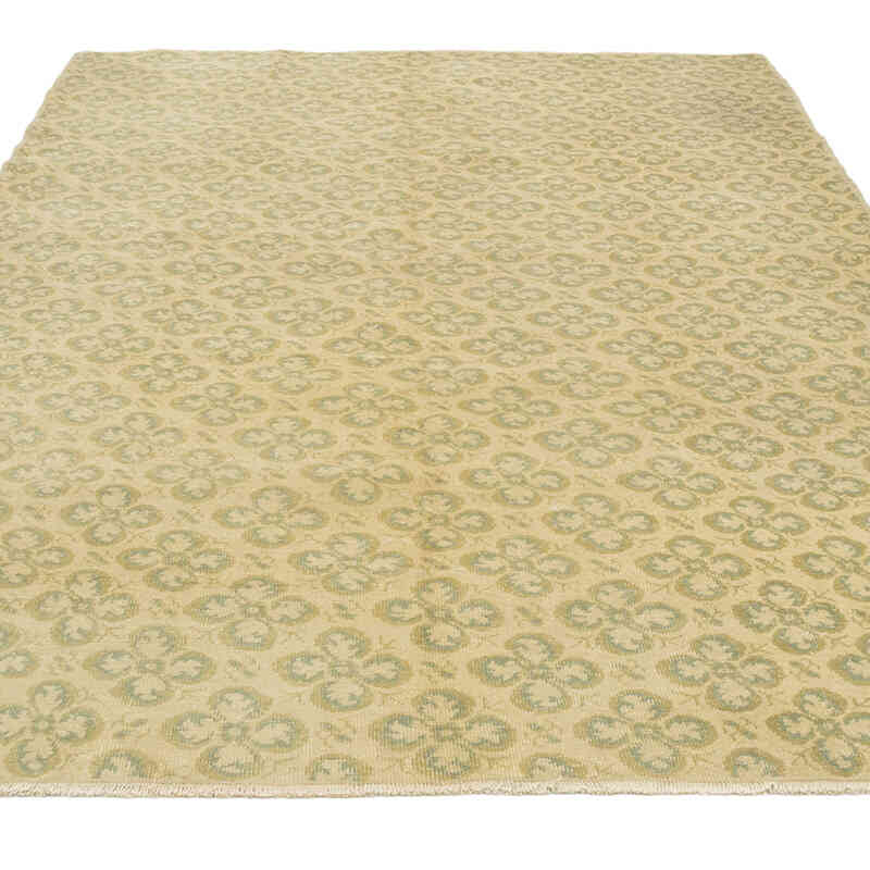 Vintage Turkish Hand-Knotted Rug - 5' 9" x 8' 9" (69" x 105") - K0081029