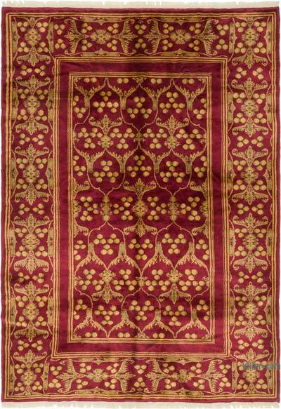 El Dokuma Vintage Halı - 182 cm x 258 cm