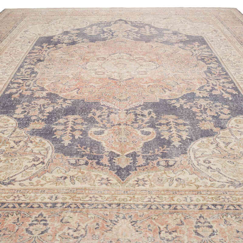 Alfombra Vintage Turca Anudada a Mano - 310 cm x 400 cm - K0081031