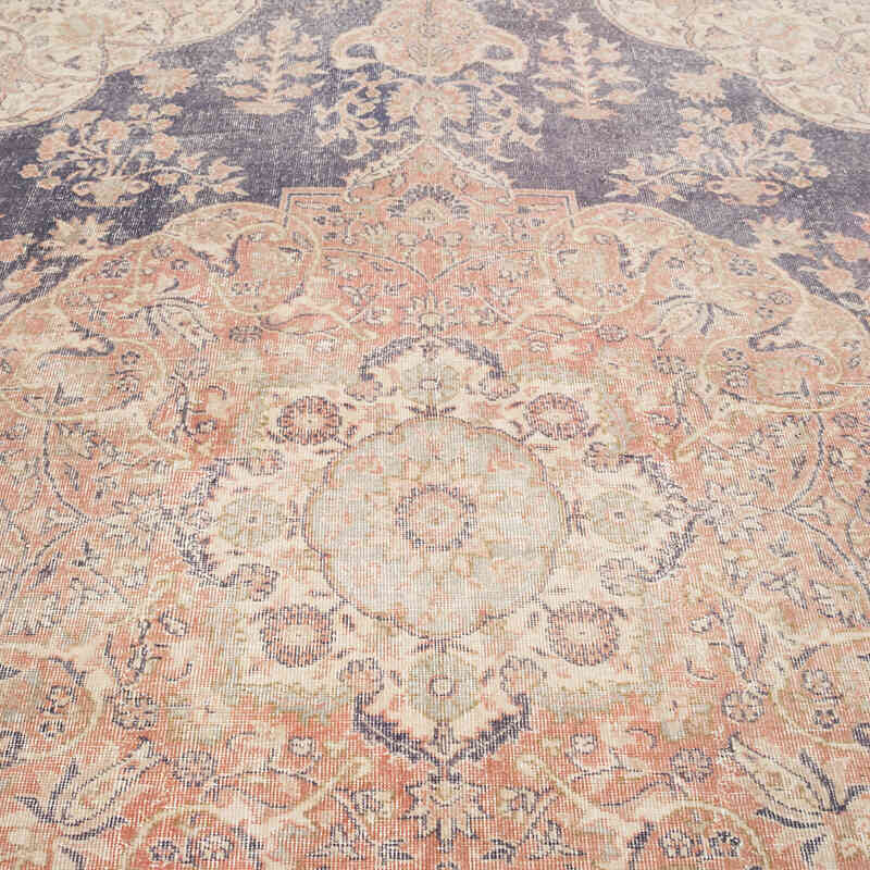 Alfombra Vintage Turca Anudada a Mano - 310 cm x 400 cm - K0081031