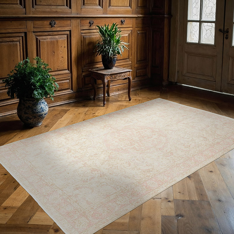 Vintage Turkish Hand-Knotted Rug - 5' 3" x 8' 4" (63" x 100") - K0081032
