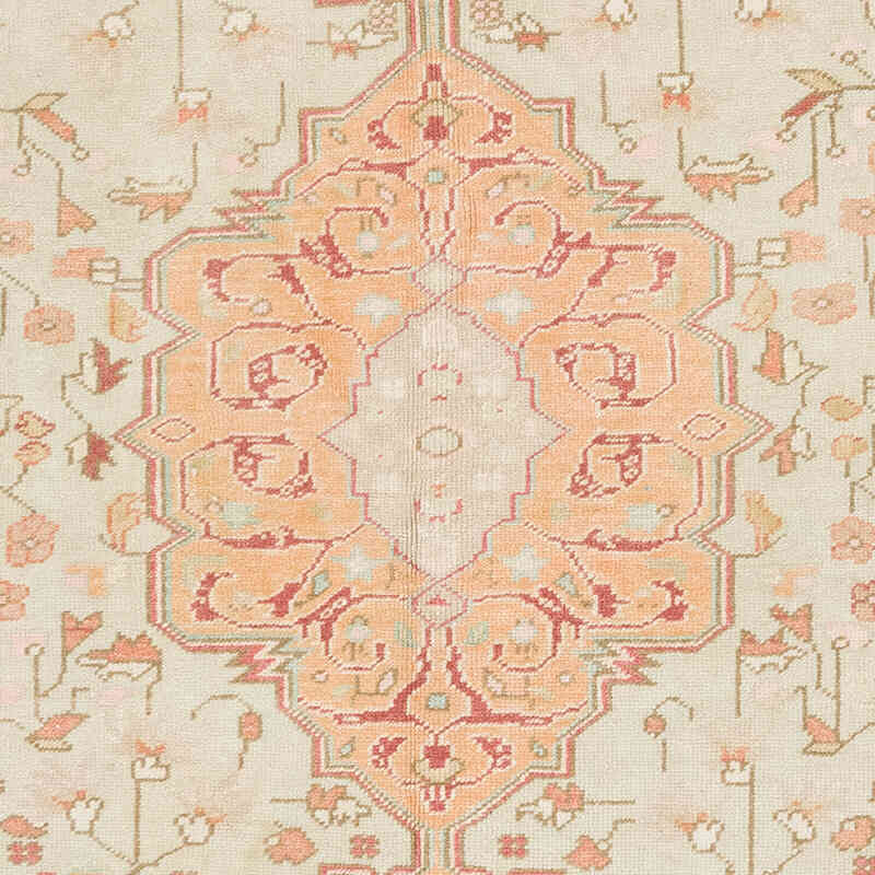Vintage Turkish Hand-Knotted Rug - 4' 11" x 8' 8" (59" x 104") - K0081033