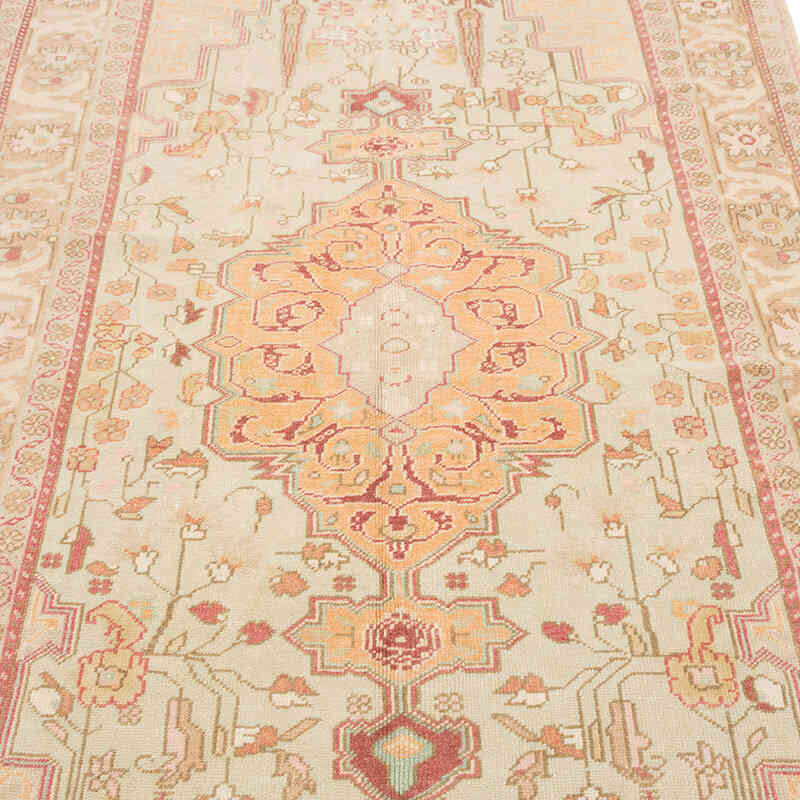 Vintage Turkish Hand-Knotted Rug - 4' 11" x 8' 8" (59" x 104") - K0081033