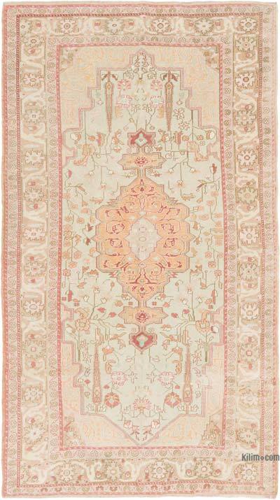 Alfombra Vintage Turca Anudada a Mano - 150 cm x 263 cm