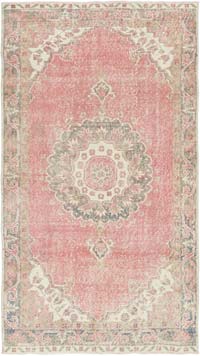 Vintage Turkish Hand-Knotted Rug - 3' 10" x 6' 10" (46" x 82")