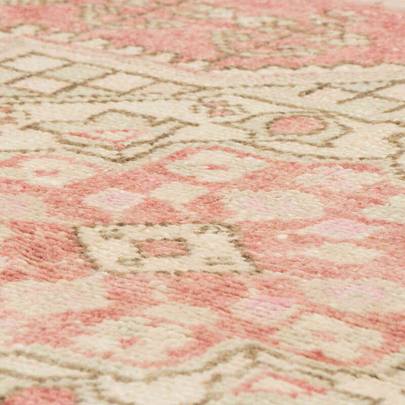 Alfombra Vintage Turca Anudada a Mano - 109 cm x 180 cm - K0081038