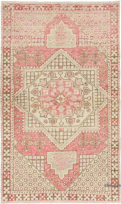 El Dokuma Vintage Halı - 109 cm x 180 cm
