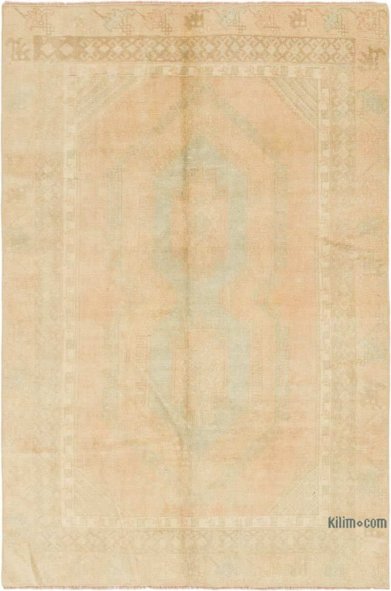 Vintage Turkish Hand-Knotted Rug - 5' 5" x 8' 2" (65" x 98") - K0081040
