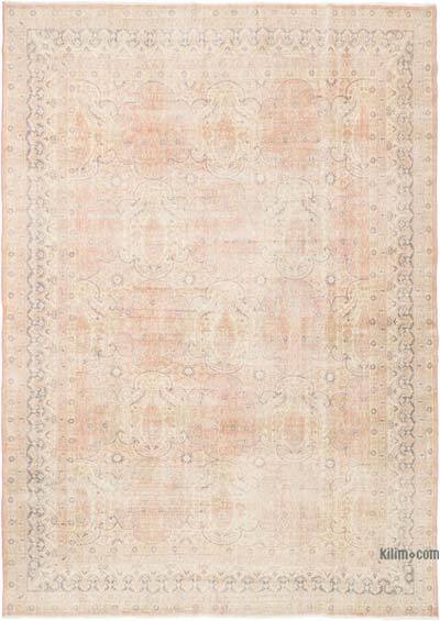 Vintage Turkish Hand-Knotted Rug - 8' 6" x 11' 10" (102" x 142")
