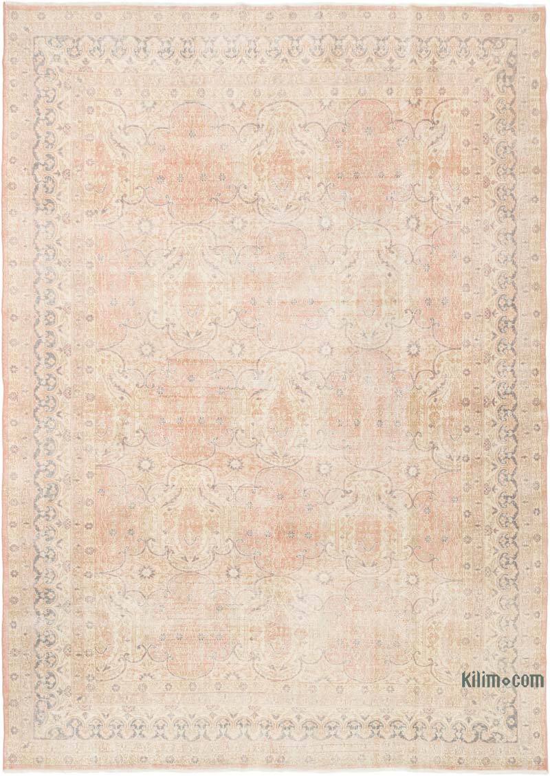 Alfombra Vintage Turca Anudada a Mano - 258 cm x 360 cm - K0081041