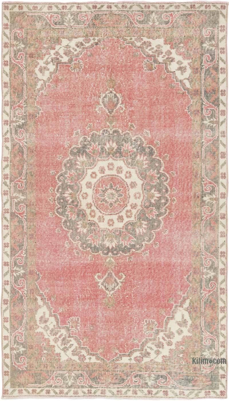 El Dokuma Vintage Halı - 120 cm x 210 cm - K0081043