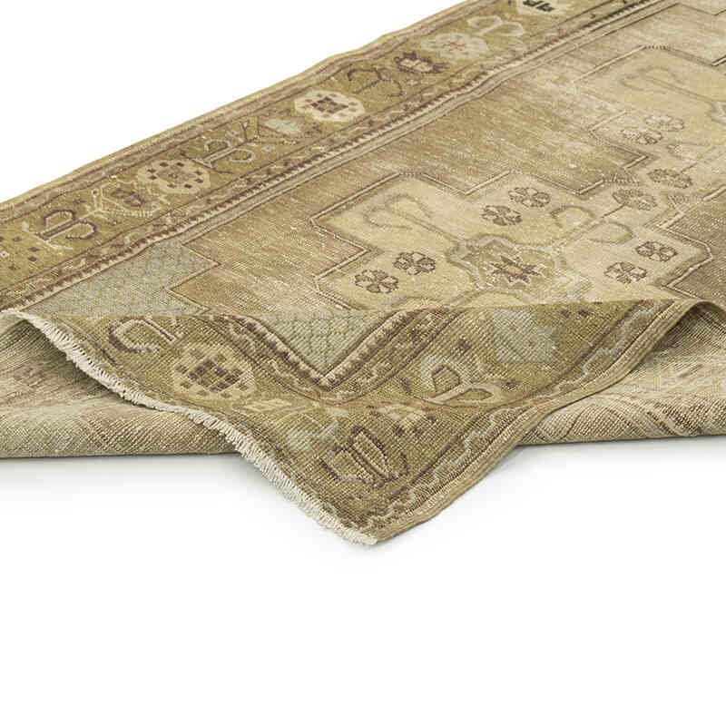 Alfombra Vintage Turca Anudada a Mano - 120 cm x 236 cm - K0081044