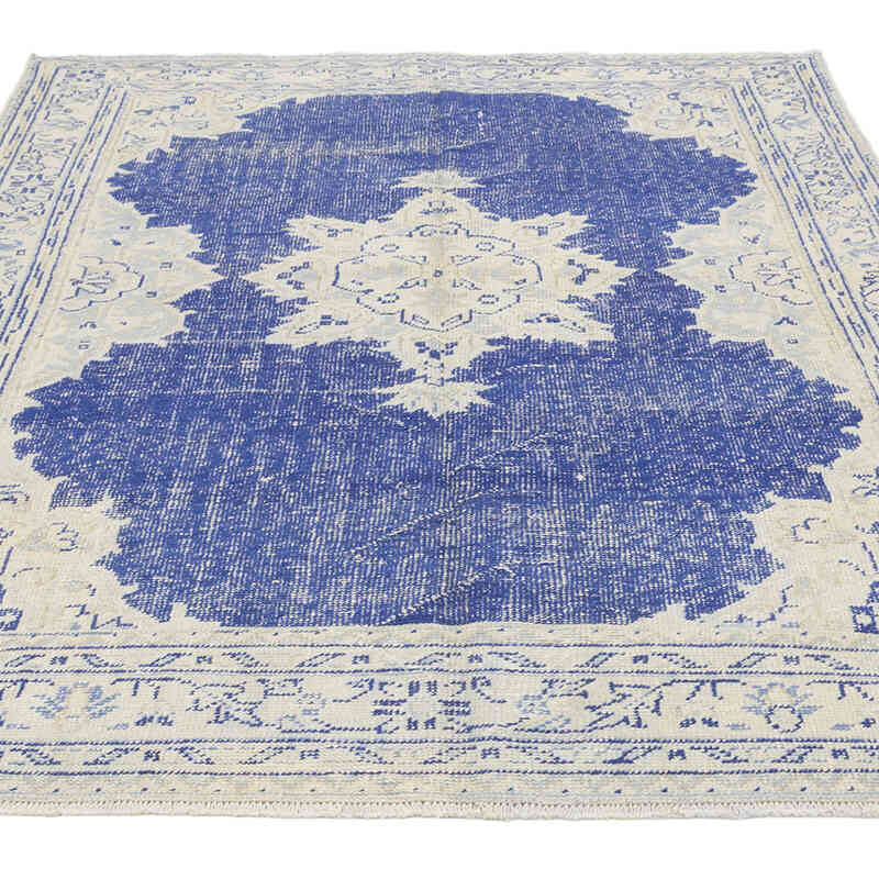 Alfombra Vintage Turca Anudada a Mano - 167 cm x 228 cm - K0081049