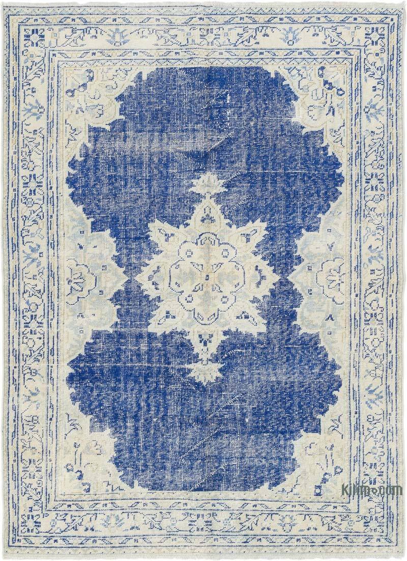 Alfombra Vintage Turca Anudada a Mano - 167 cm x 228 cm - K0081049