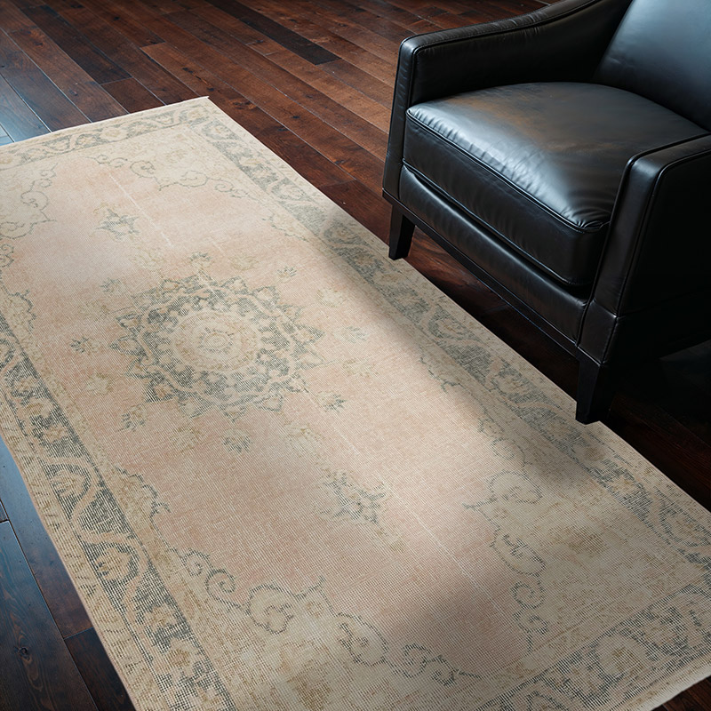 El Dokuma Vintage Hali - 108 cm x 206 cm - K0081050