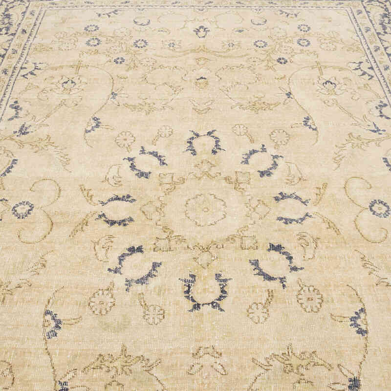 Vintage Turkish Hand-Knotted Rug - 6' 4" x 9' 7" (76" x 115") - K0081052