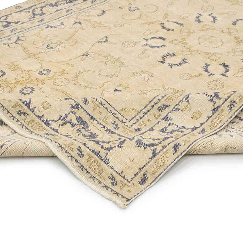 Vintage Turkish Hand-Knotted Rug - 6' 4" x 9' 7" (76" x 115") - K0081052