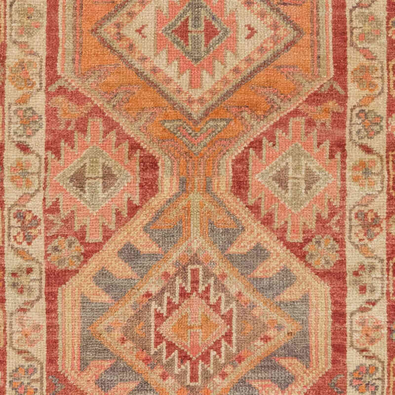Alfombra Vintage de pasillo - 89 cm x 338 cm - K0081053