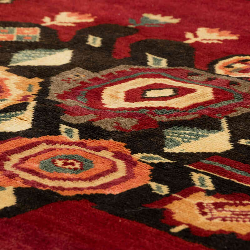 Vintage Turkish Hand-Knotted Rug - 4' 9" x 9' 3" (57" x 111") - K0081054