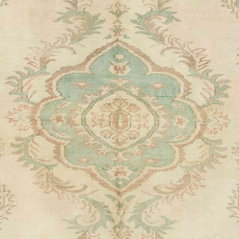 Alfombra Vintage Turca Anudada a Mano - 192 cm x 282 cm - K0081057