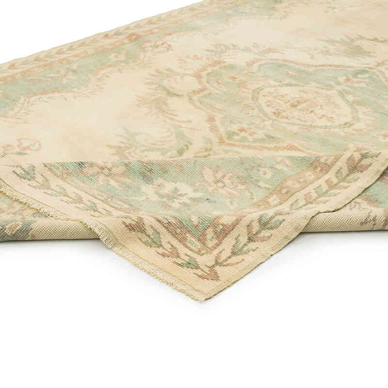 Alfombra Vintage Turca Anudada a Mano - 192 cm x 282 cm - K0081057