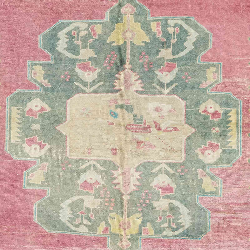 Vintage Turkish Hand-Knotted Rug - 5' 3" x 8' 6" (63" x 102") - K0081059