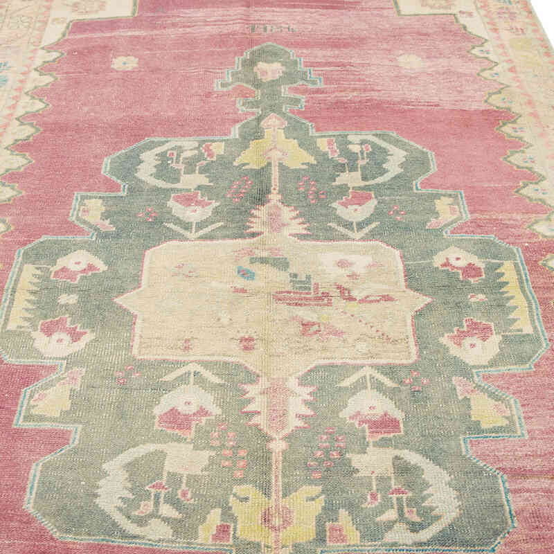 Vintage Turkish Hand-Knotted Rug - 5' 3" x 8' 6" (63" x 102") - K0081059
