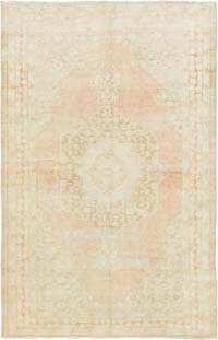 Vintage Turkish Hand-Knotted Rug - 3' 9" x 5' 9" (45" x 69")