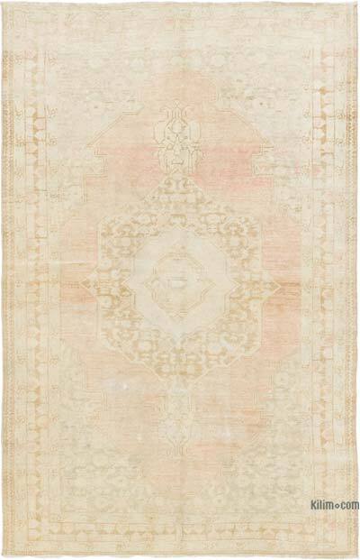 Alfombra Vintage Turca Anudada a Mano - 114 cm x 174 cm