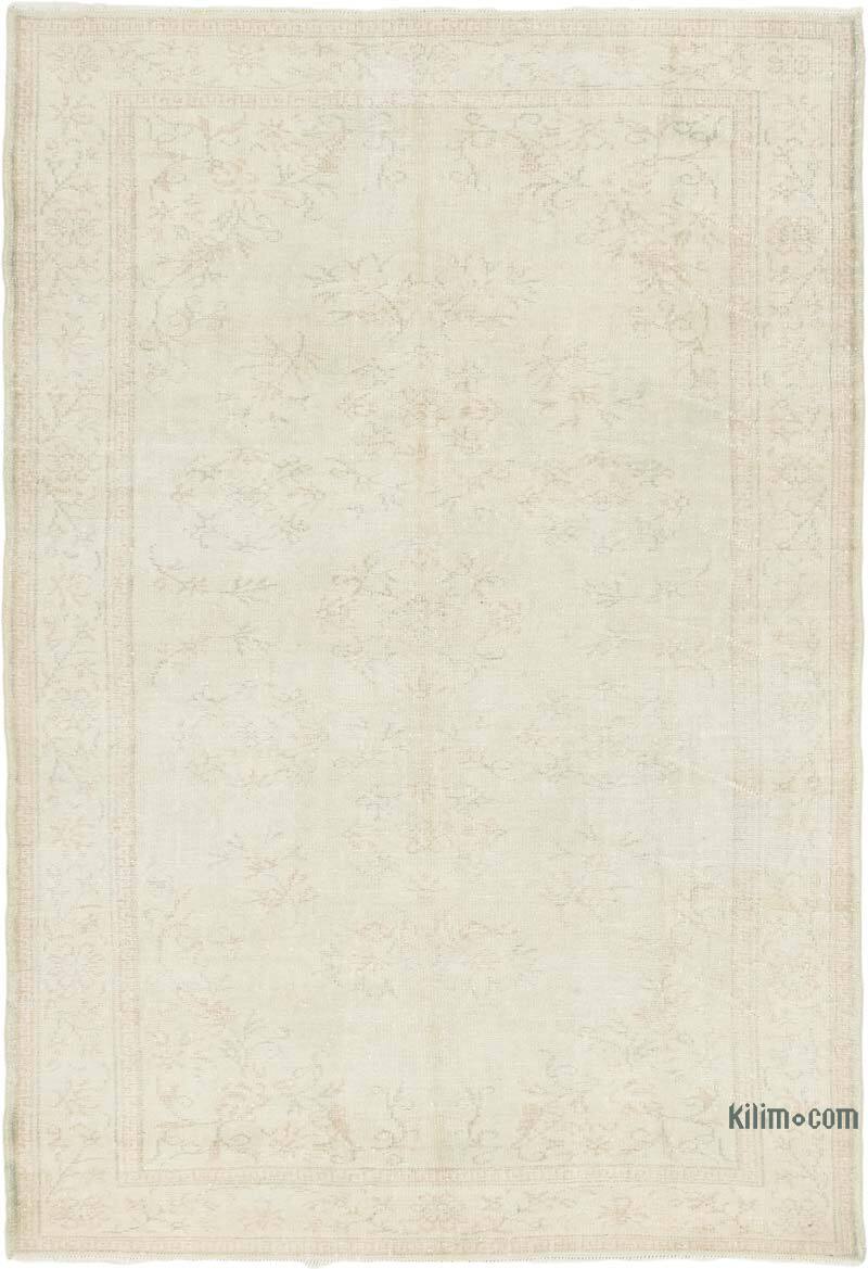 Vintage Turkish Hand-Knotted Rug - 6' 2" x 8' 11" (74" x 107") - K0081062