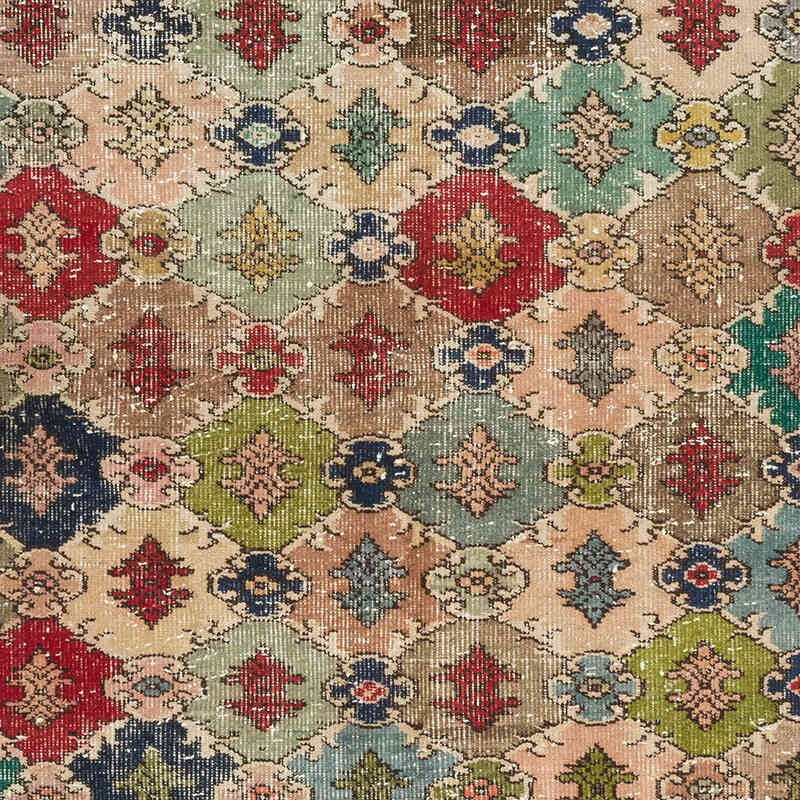 Vintage Turkish Hand-Knotted Rug - 4' 9" x 8' 6" (57" x 102") - K0081063